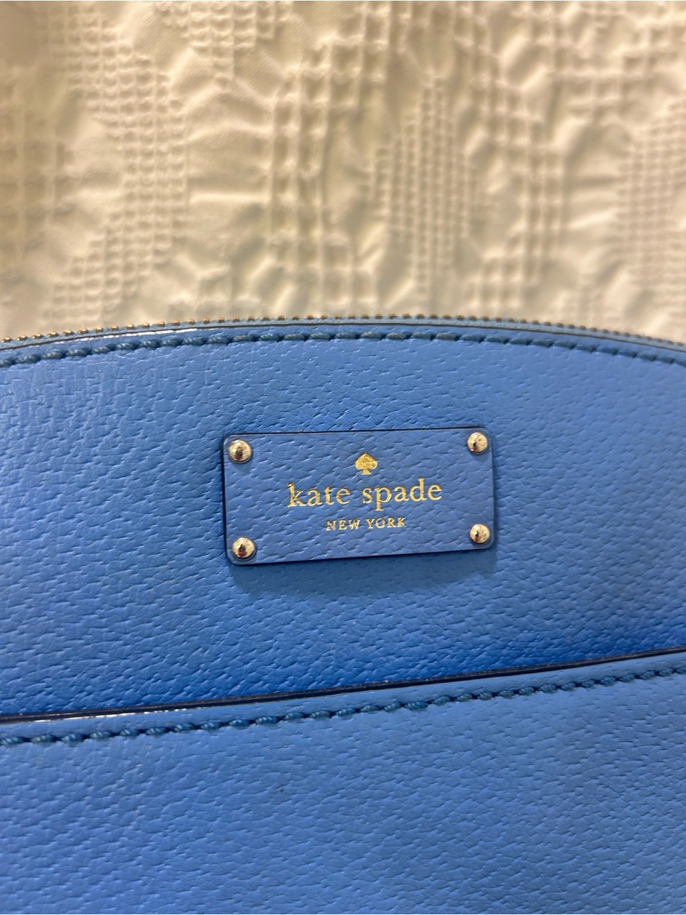 Kate Spade New York Blue Leather Crossbody Bag - Picture 2 of 8